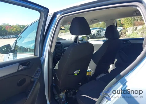 2012 Volkswagen Golf 2.5L 4-Door из США, поврежденный, VIN WVWDB7AJXCW200851